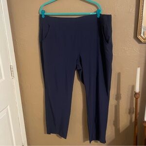 Eddie Bauer Traveler Pant Navy XXL Plus Ankle